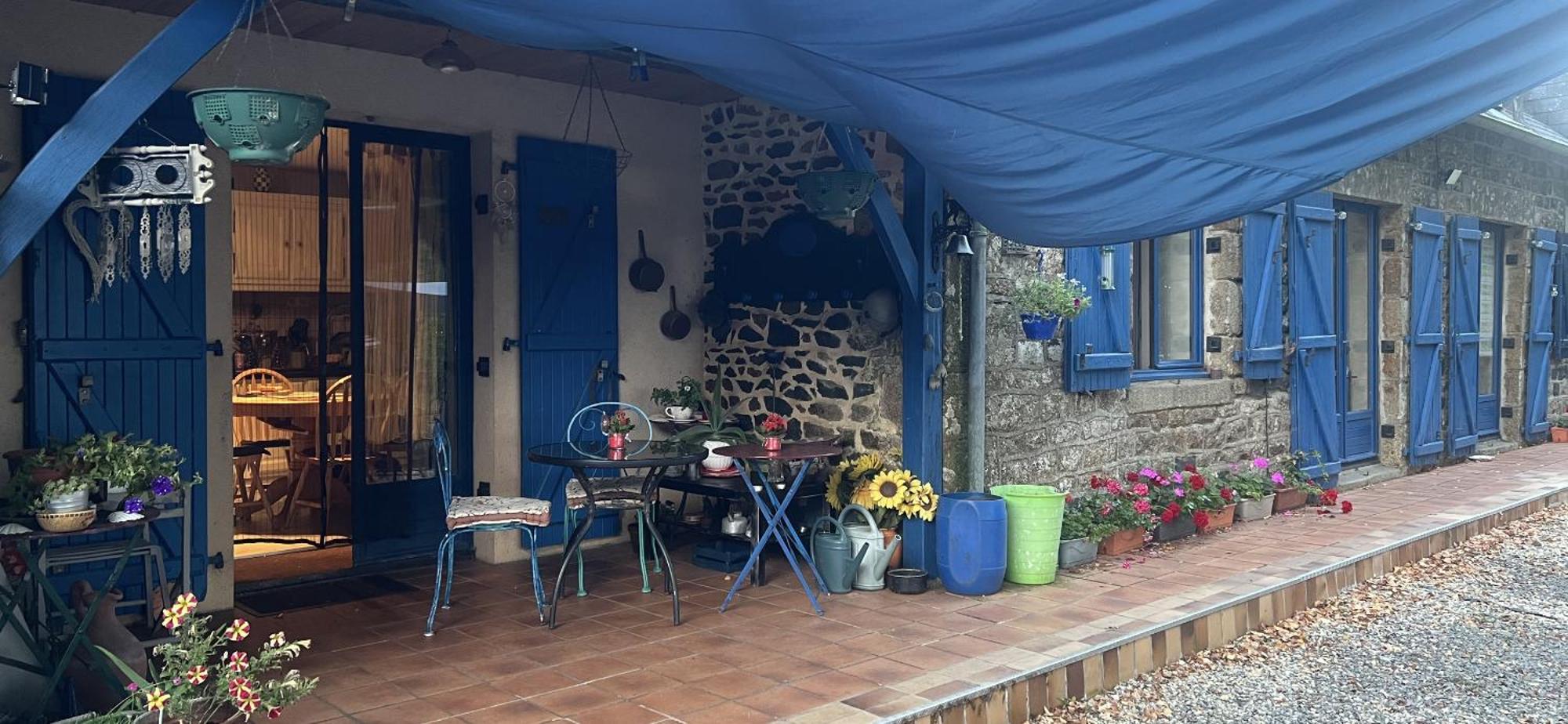 Double & Family Rooms In Tranquility In Blue Saint-Mars-sur-la-Futaie Eksteriør bilde